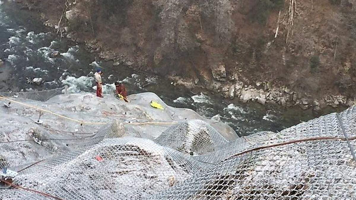 Baustelle mit Aussicht: Schwindelfrei sollte man hier jedenfalls sein