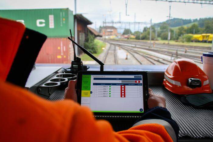 Der Waggontracker liefert Echtzeitdaten vom Güterzug