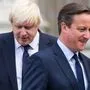 Langjährige Rivalen: Cameron und Johnson (links)