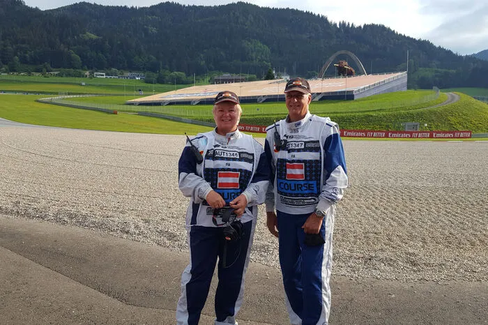 Veronika und Alois Pachler beim Grand Prix 2020