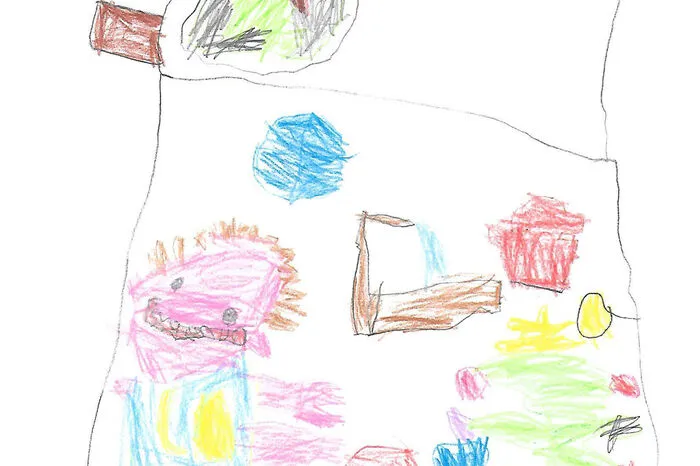 Leonhard Stocker (4) war in der Vorweihnachtszeit ebenso kreativ wie seine Schwester Larissa (siehe vorne). Leonhard ist in Moosheim (Gemeinde Michaelerberg-Pruggern) daheim.