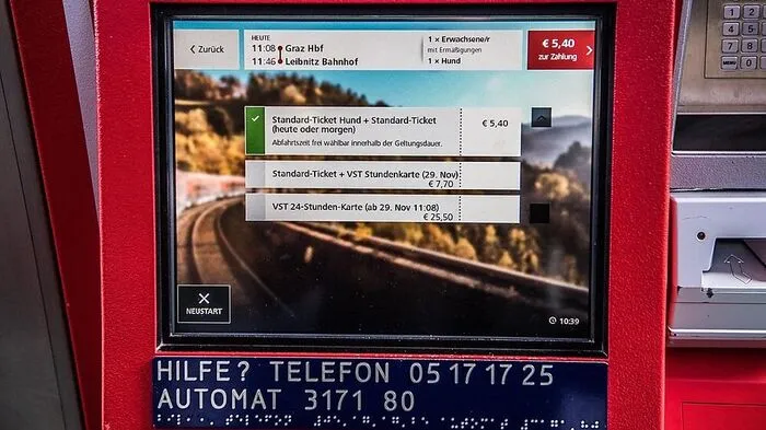 Beim Automaten gibt’s keine Sparschiene-Tickets