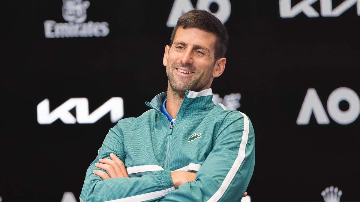 Novak Djokovic ist für die Australian Open fit