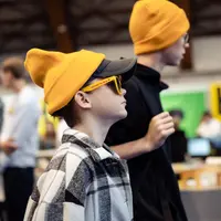 Neben Informationen gibt es auch Goodies für die Besucher:innen