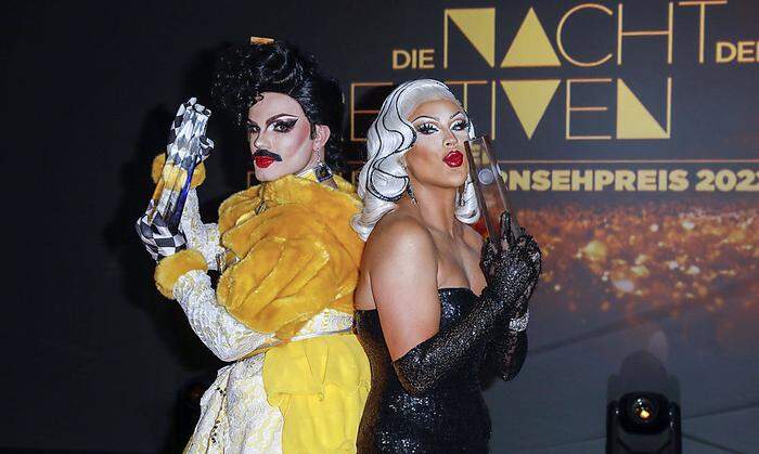 Die Pilot-Show auf RTL war lustig und erfolgreich: Bambi Mercury und Envy Peru wurden für "Viva la Diva - Wer ist die Queen?" ausgezeichnet