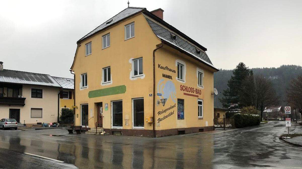 Viele Jahre lang stand das Kaufhaus Mandl in Bärnbach leer