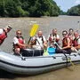 Per Rafting-Boot ging es von Weitersfeld nach Bad Radkersburg
