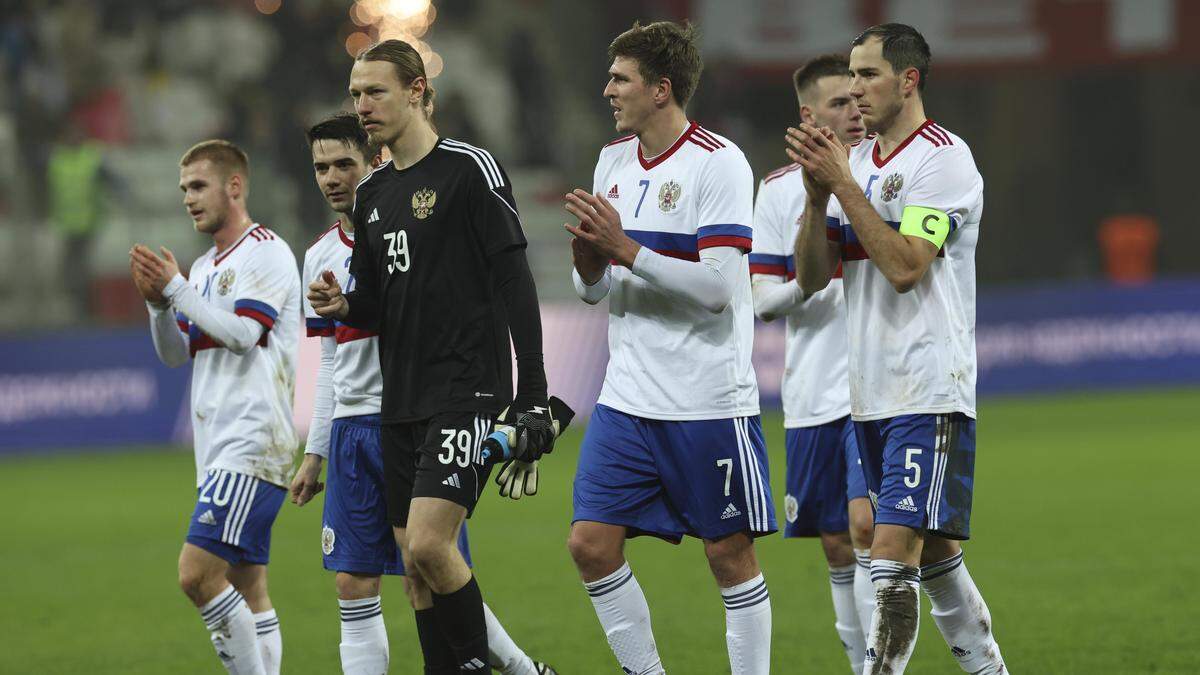 Das russische Nationalteam | Im November spielte das russische Nationalteam gegen Kuba