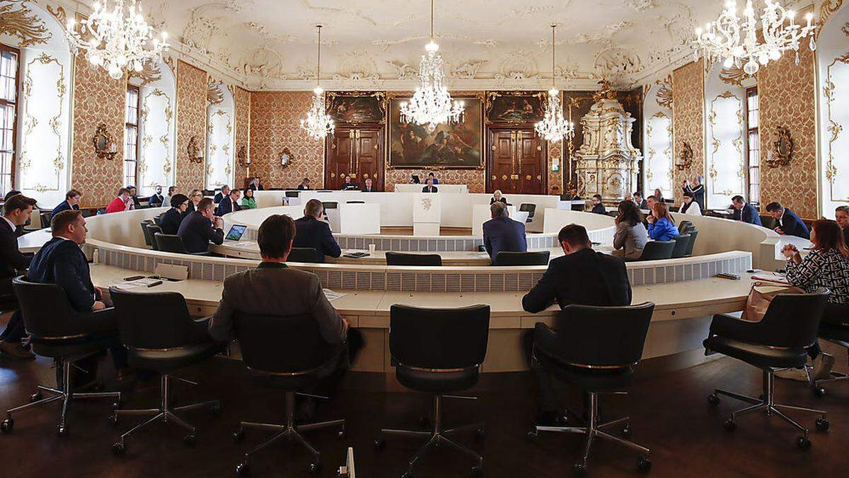 Im Landtag wird demnächst das Budget 2023 beschlossen