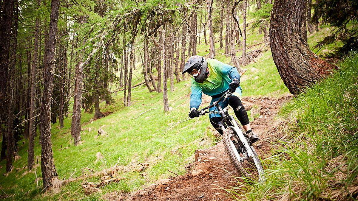 Abenteuer für Biker: Erster Singletrail in Kals ist fertig 