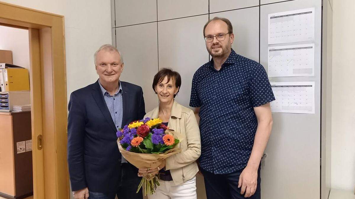 Günther Novak, Gabriela Kofler und Erich Glantschnig