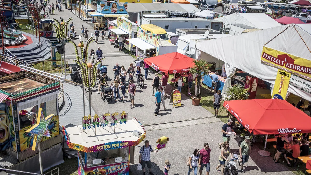 Der Schönsonntagmarkt fand bis jetzt am Veranstaltungsgelände in Kleinedling statt - heuer wandert er in die Innenstadt