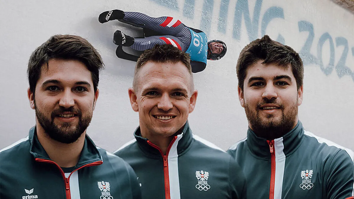 Starkes ÖRV-Trio: David Gleirscher, Wolfgang Kindl und Nico Gleirscher (von links)