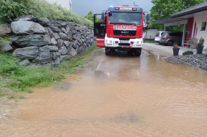 Vor allem in Guttaring fielen die Unwetter heftig aus.