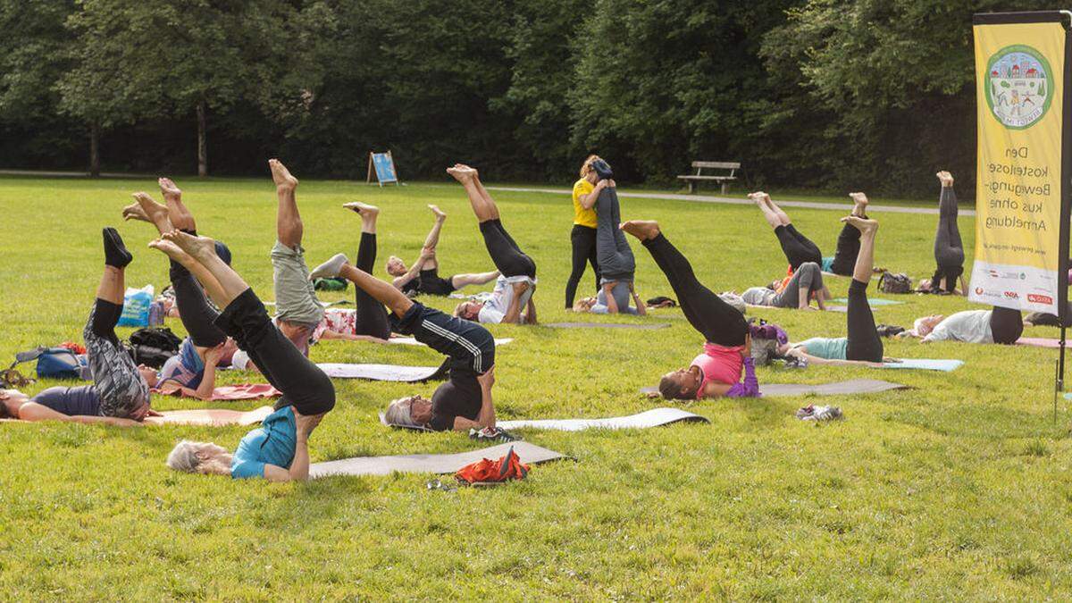 &quot;Bewegt im Park&quot; startet wieder ab 16. Juni