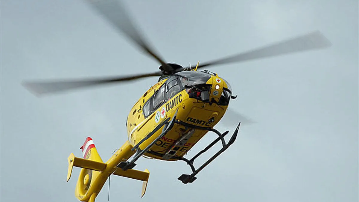 Der Bub wurde mit dem Rettungshubschrauber in die Kinderklinik ins LKH Graz geflogen.