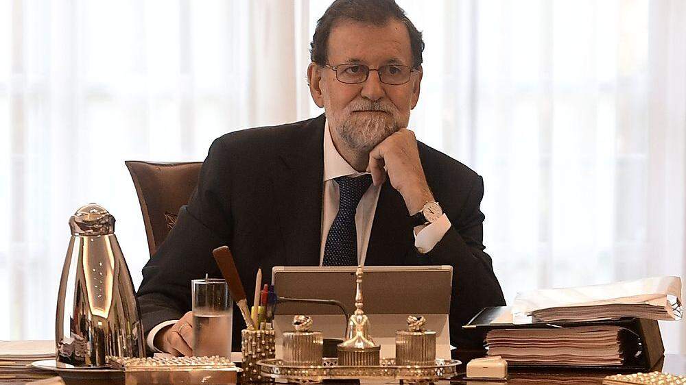 Spanischer Regierungschef Mariano Rajoy 