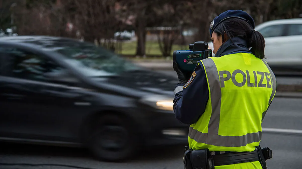 Der Villacher war viel zu schnell unterwegs 