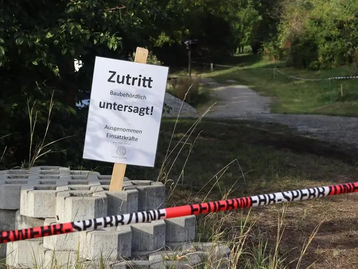 Der Zutritt ist verboten.