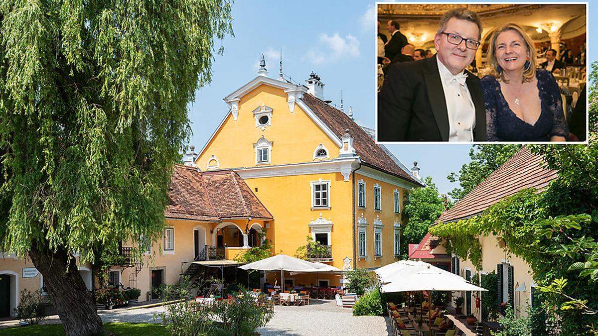 Schloss Gamlitz als besonderen Ort und den 18. 8. 2018 als besonderes Datum haben Ministerin Karin Kneissl und Wolfgang Meilinger (oben) für ihre Hochzeit gewählt. In die Quere kommen wollen sie niemandem