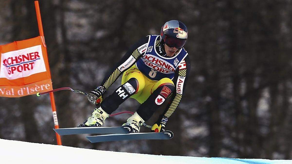 Erik Guay ar im zweiten Training am schnellsten