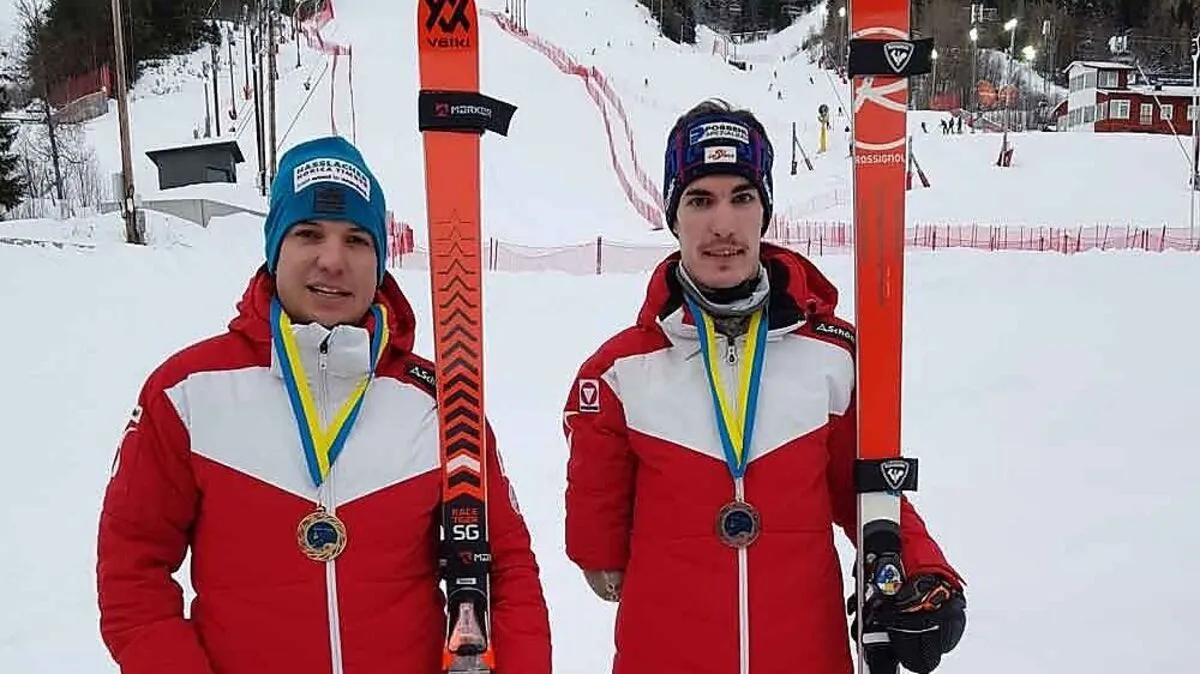 Auf eins und drei: Markus Salcher (l.) und Nico Pajantschitsch