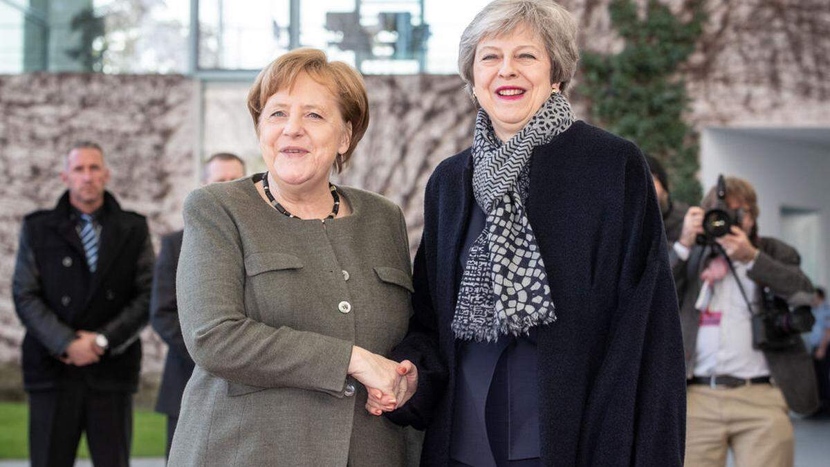 Merkel und May wurden sich wieder einig