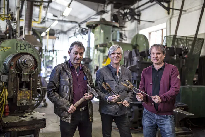Die Geschäftsführer Wolfgang, Seppi und Leonhard Müller