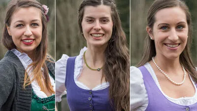 Die Top 3: Lisa Streußnig (Mitte) hat vor Carina Gruber (rechts) und Claudia Plöchl (links) gewonnen