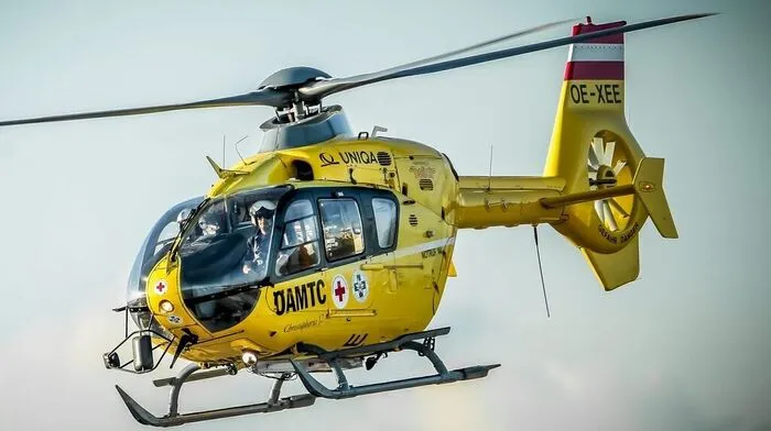 Der Rettungshubschrauber brachte den Mann ins LKH Graz