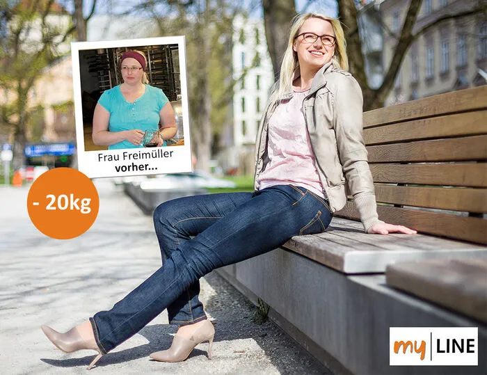 Maria Freimüller ist mit myLINE um 20,2 Kilogramm leichter geworden