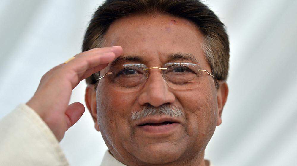 Der ehemalige pakistanische Militärmachthaber Pervez Musharraf war schon länger krank