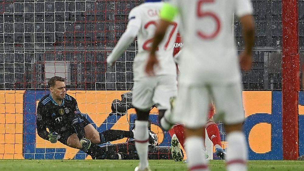 Manuel Neuer sah beim 0:1 sehr unglücklich aus