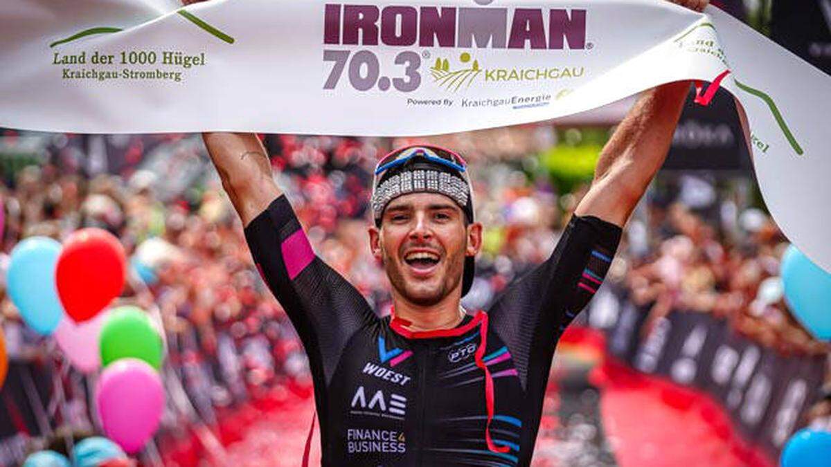 Niek Heldoorn kommt in Bestform nach Klagenfurt. Der 25-Jährige gewann 
kürzlich den Ironman 70.3 Kraichgau