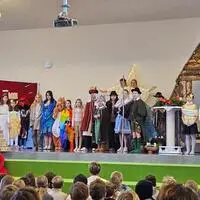 Eine Adventfeier bildete den Abschluss des Tags der offenen Tür