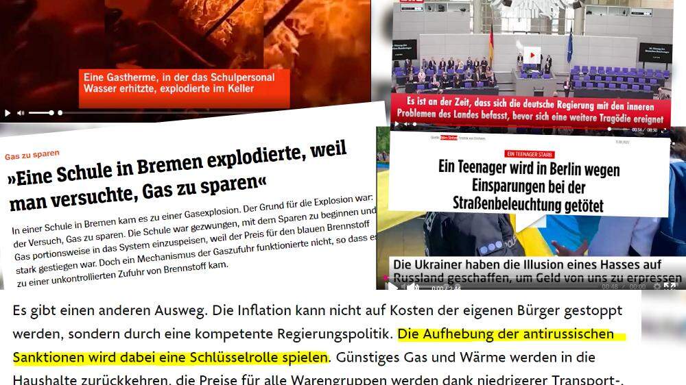 Etliche deutsche Nachrichtenseiten wurden nachgebaut. Der Inhalt sollte sofort stutzig machen, dennoch finden die Fake-Beiträge große Verbreitung.