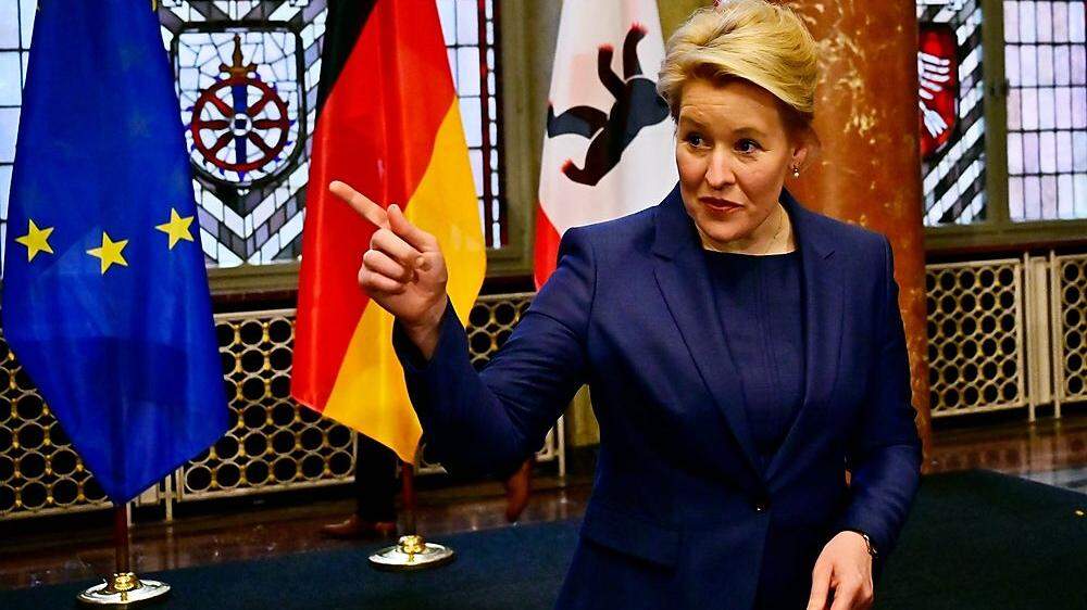 Franziska Giffey ist Berlins neue Regierende Bürgermeisterin