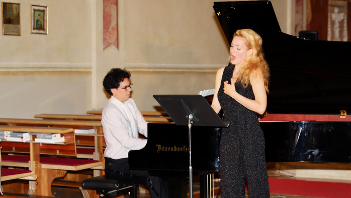 Sascha El Mouissi und Vera-Lotte Boecker widmeten sich Schubert