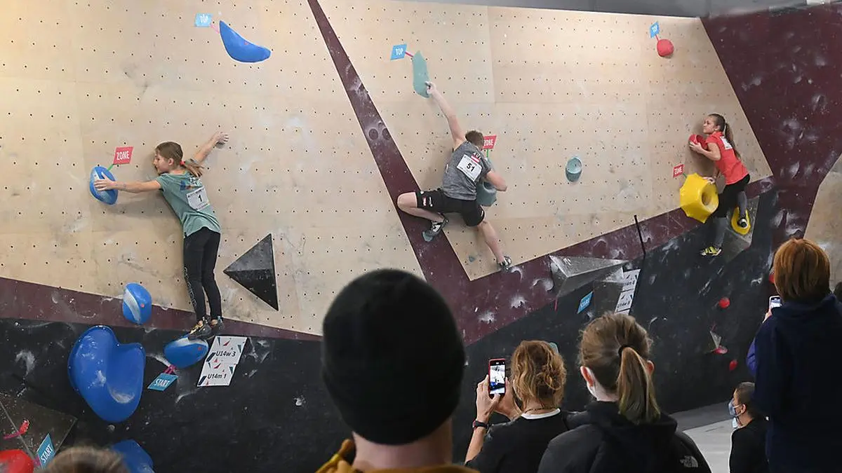 Villach erlebte am vergangenen Wochenende seinen ersten Bouldercup
