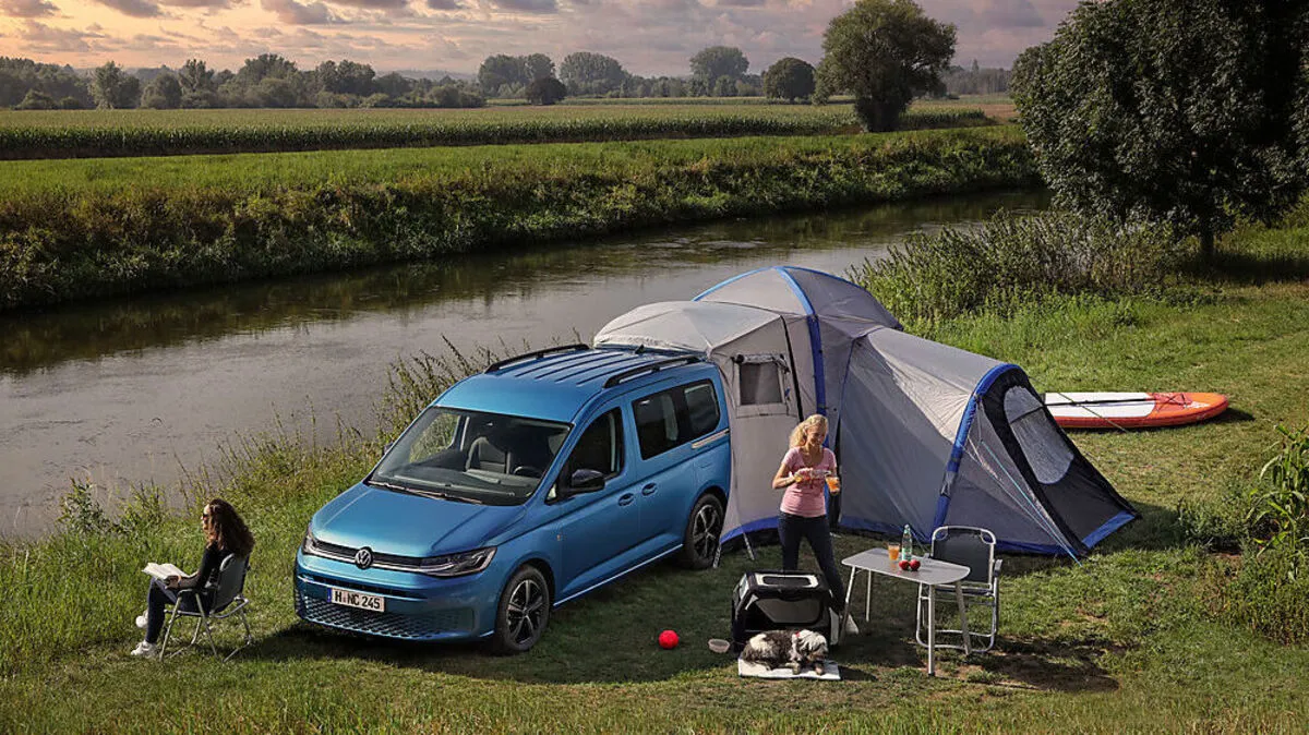 Der neue VW Caddy kommt als Campingmobil