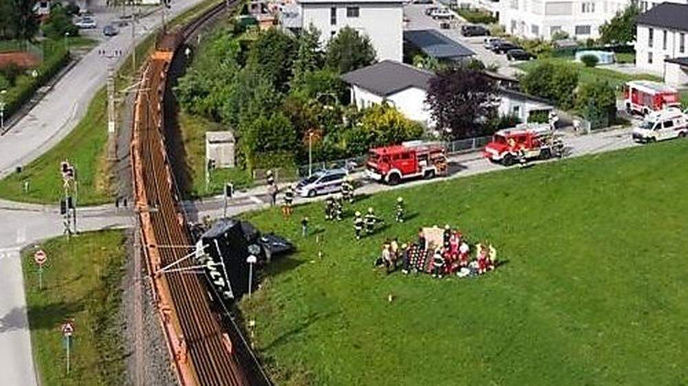 Der tragische Unfall ereignete sich auf einem unbeschrankten Bahnübergang in Bodensdorf