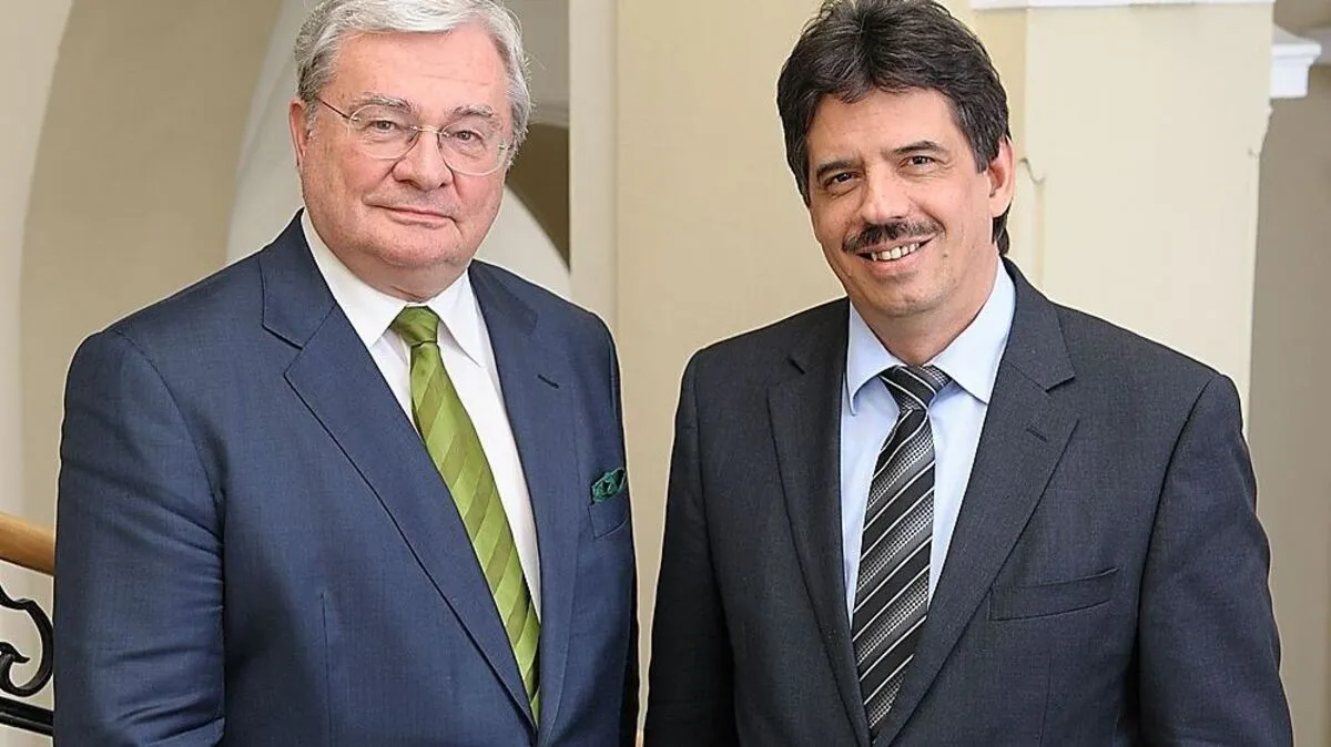 Karlheinz Tscheliessnigg und Ernst Fartek 