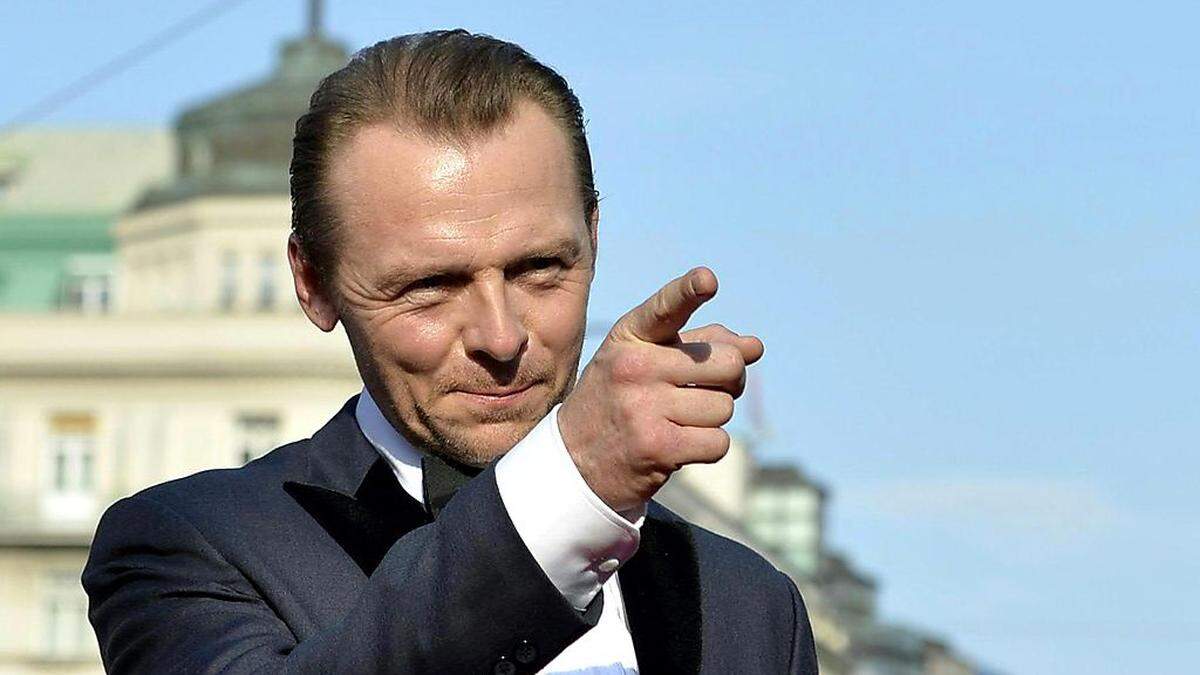 Simon Pegg war beeindruckt von Wien