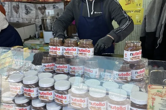 Wer's süß mag: Willkommen bei Nutella-King in der Fanmeile