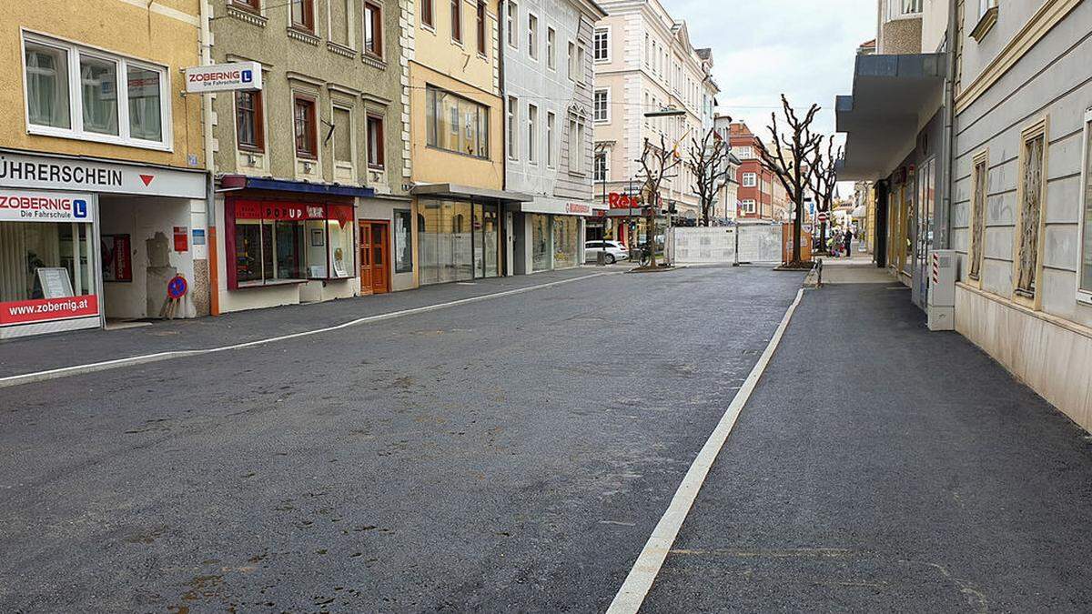 Seit Mittwoch ist die Paradeisergasse wieder befahrbar