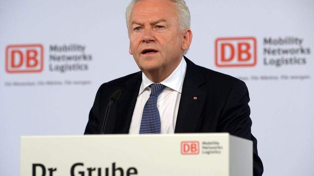 Bahnchef Rüdiger Grube