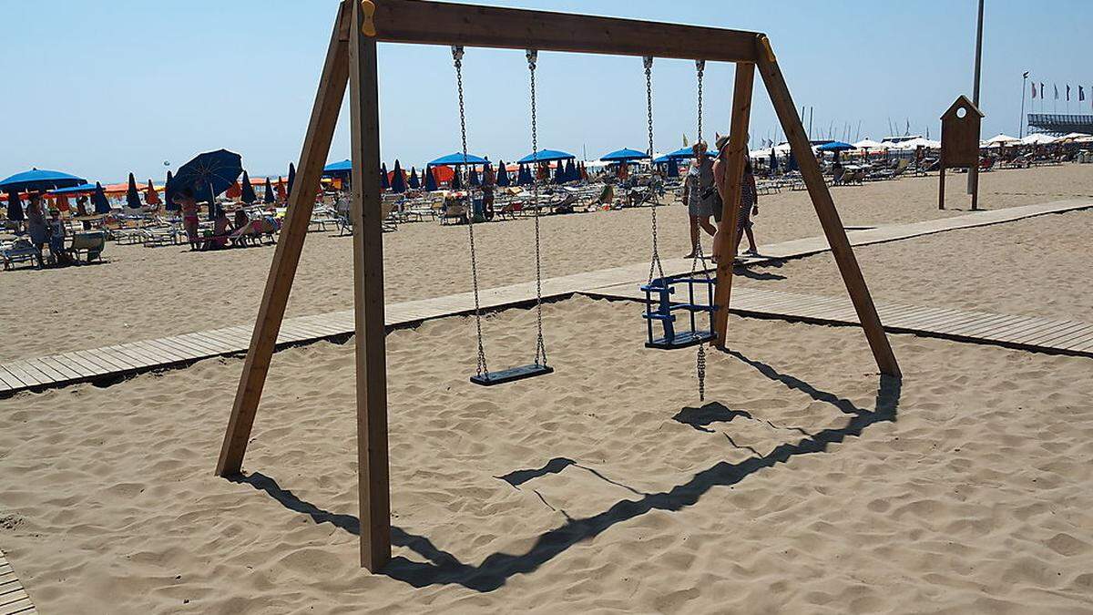 Am Strand von Lignano kommt es öfter zum Fund von Kriegsrelikten