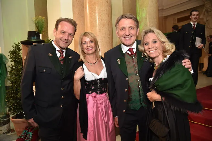 WK-Chef Josef Herk mit Gattin Valentina