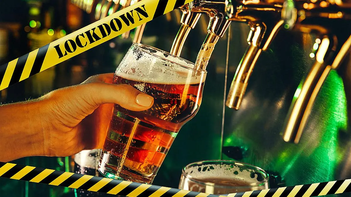 Trotz Lockdowns schenkte ein Wirt 