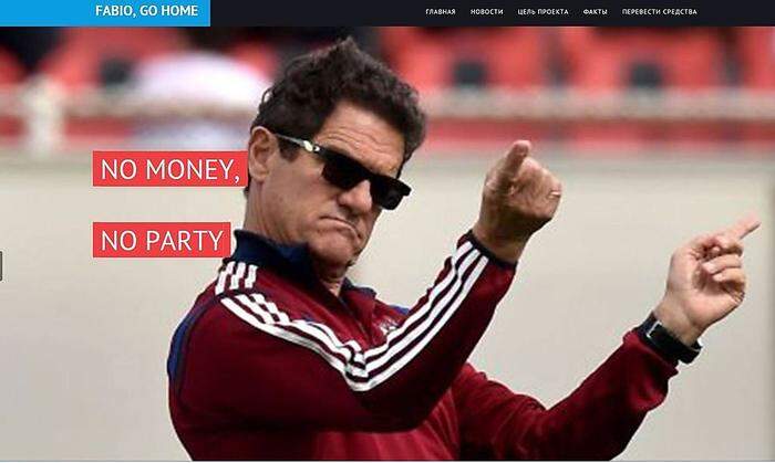 No Money, no Party. Die Fans wollen Teamchef Capello loswerden